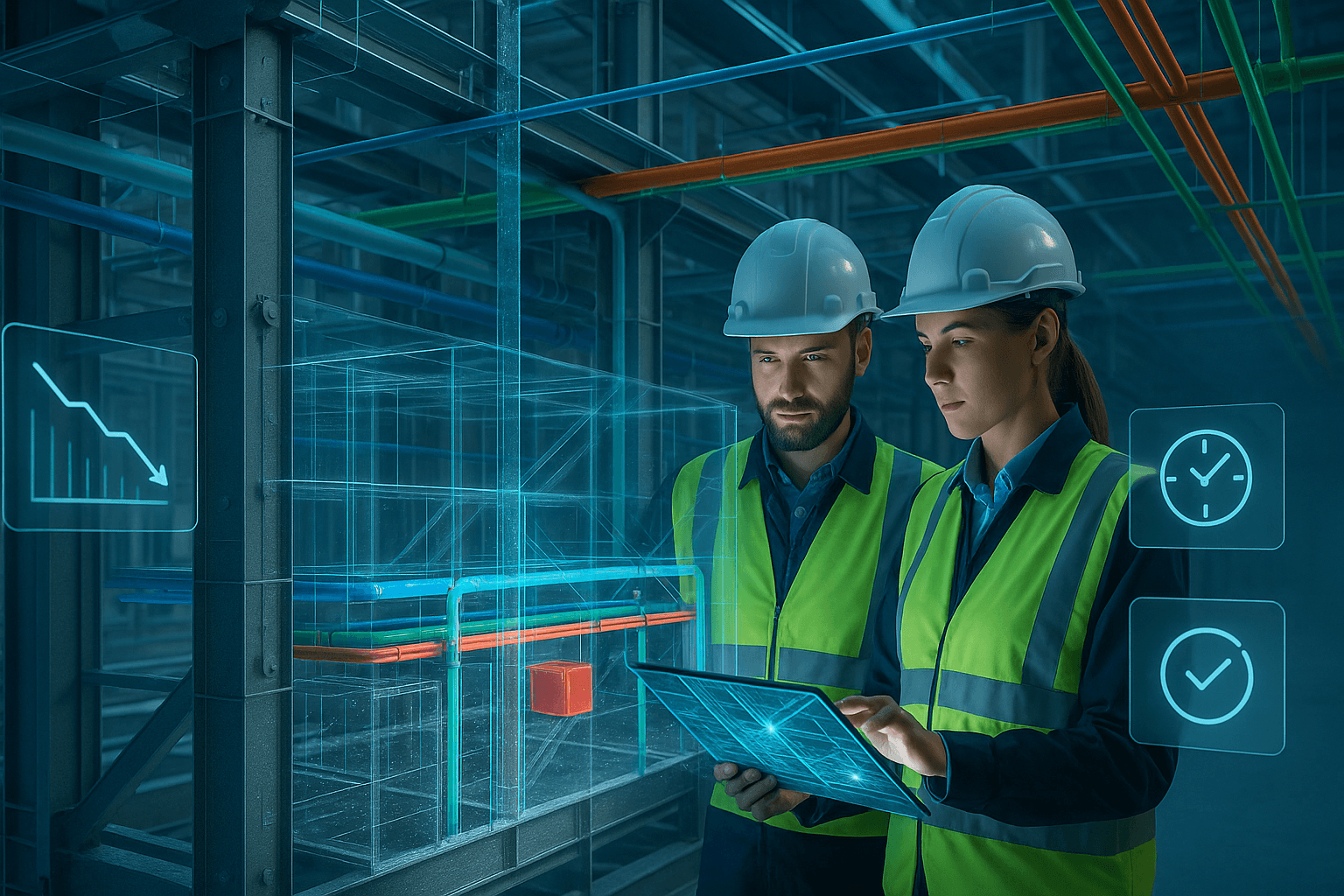 BIM ve 3D modelleme teknolojisi ile çelik yapı tasarımı